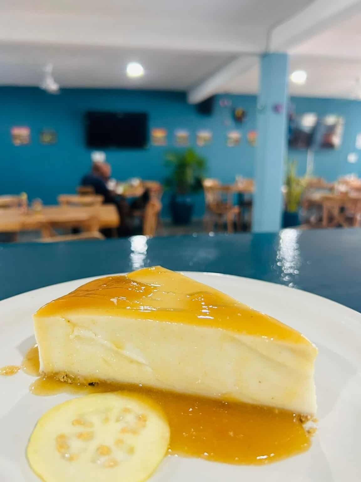 Cheesechake de Guayaba - Restaurante La Mermeja Hautulco